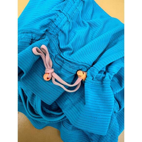 Lululemon I Just Wanna Run Lagoon Blue Ruched Athletic Tank Top Women’s Size 8 - Picture 7 of 7